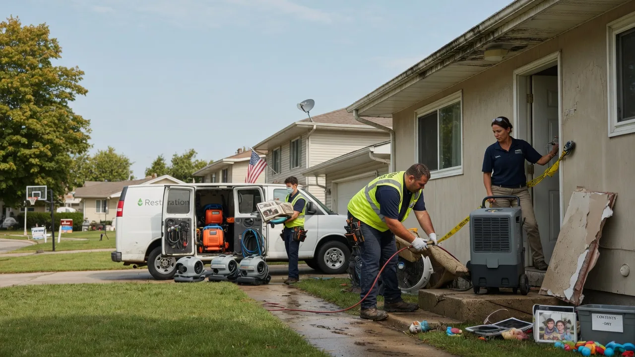 Water Damage Restoration in Kenefic, OK near me
